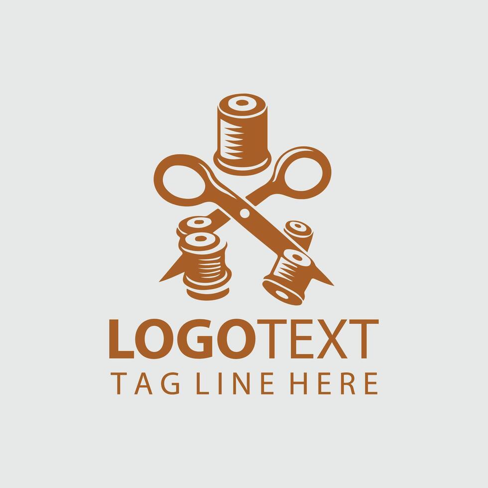 Tailor Logo Illustrations vector