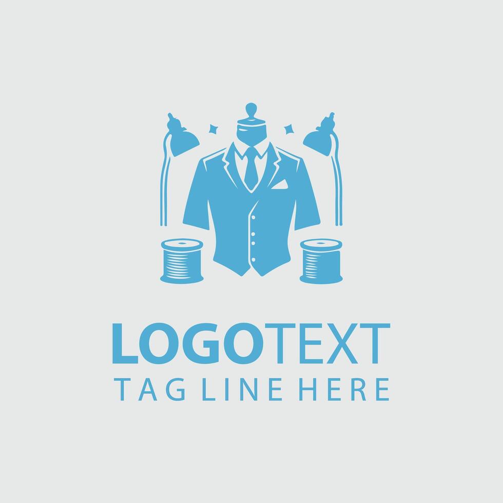 Tailor Logo Illustrations vector