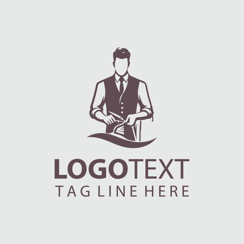 Tailor Logo Illustrations vector