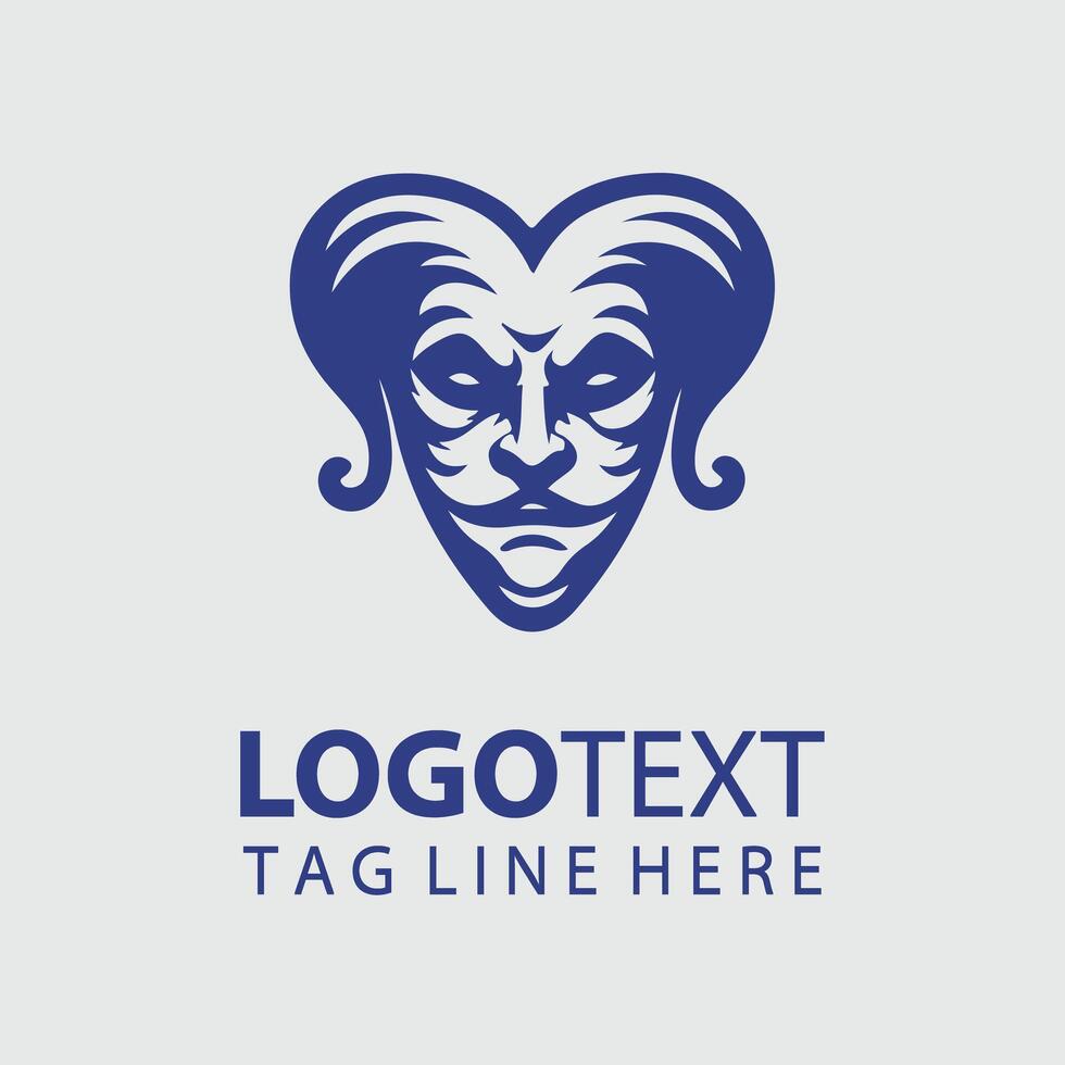 Joker Logo Illustrations vector
