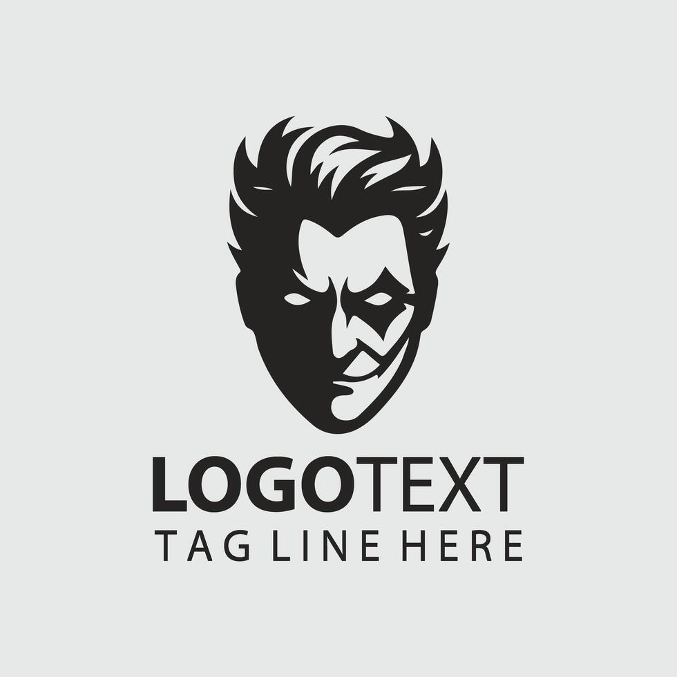 Joker Logo Illustrations vector