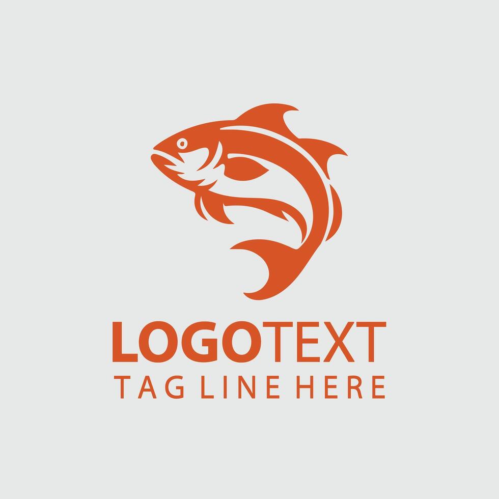 Fish Logo Illustrations vector