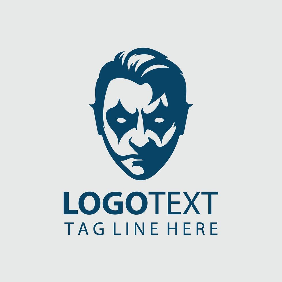 Joker Logo Illustrations vector