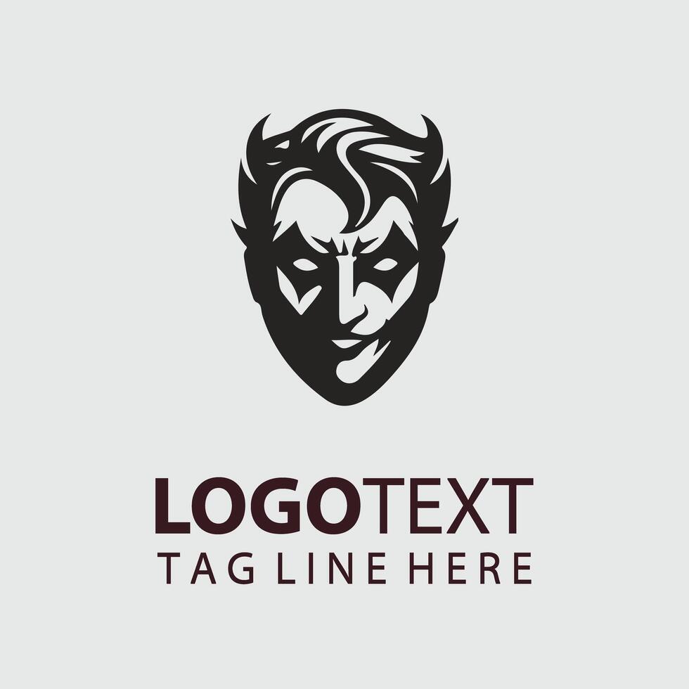 Joker Logo Illustrations vector