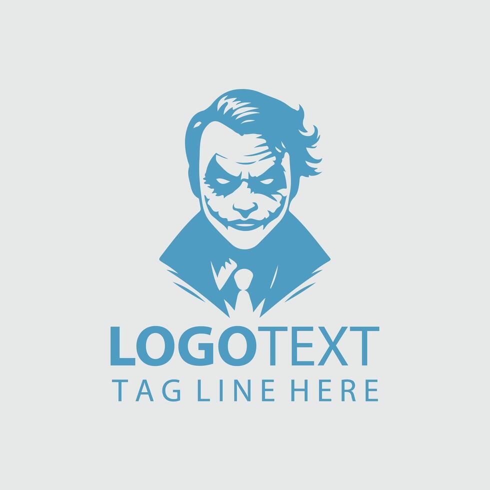 Joker Logo Illustrations vector