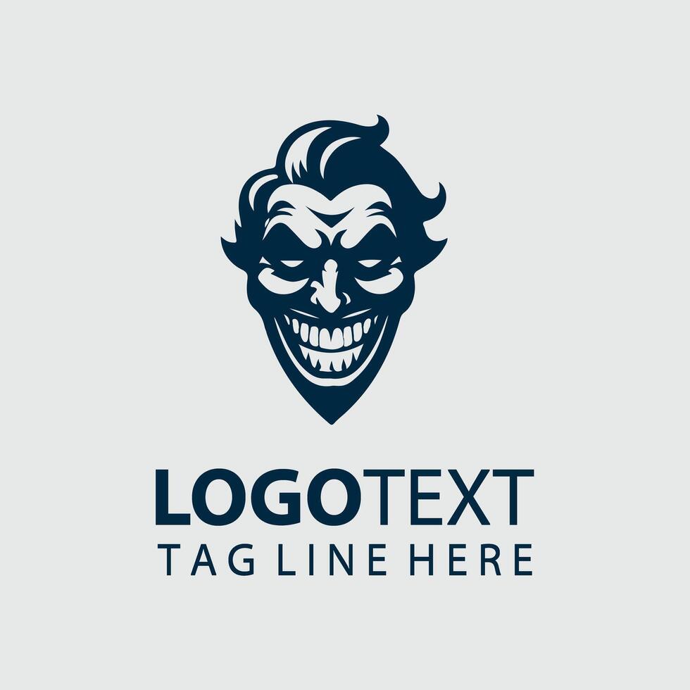 Joker Logo Illustrations vector