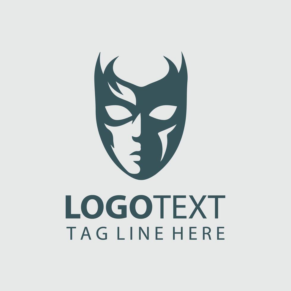 Mask Logo Illustrations vector