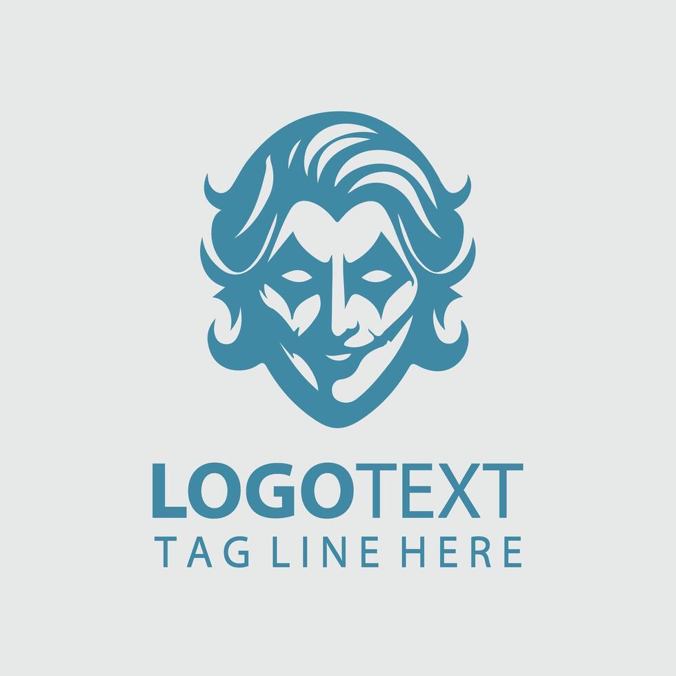 Joker Logo Illustrations vector