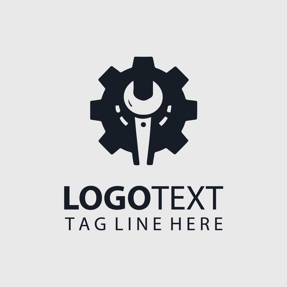 Mechanical Logo Illustrations vector