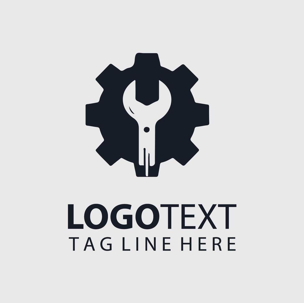 Mechanical Logo Illustrations vector
