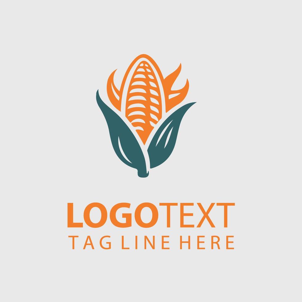 Corn Maize Logo Illustrations vector