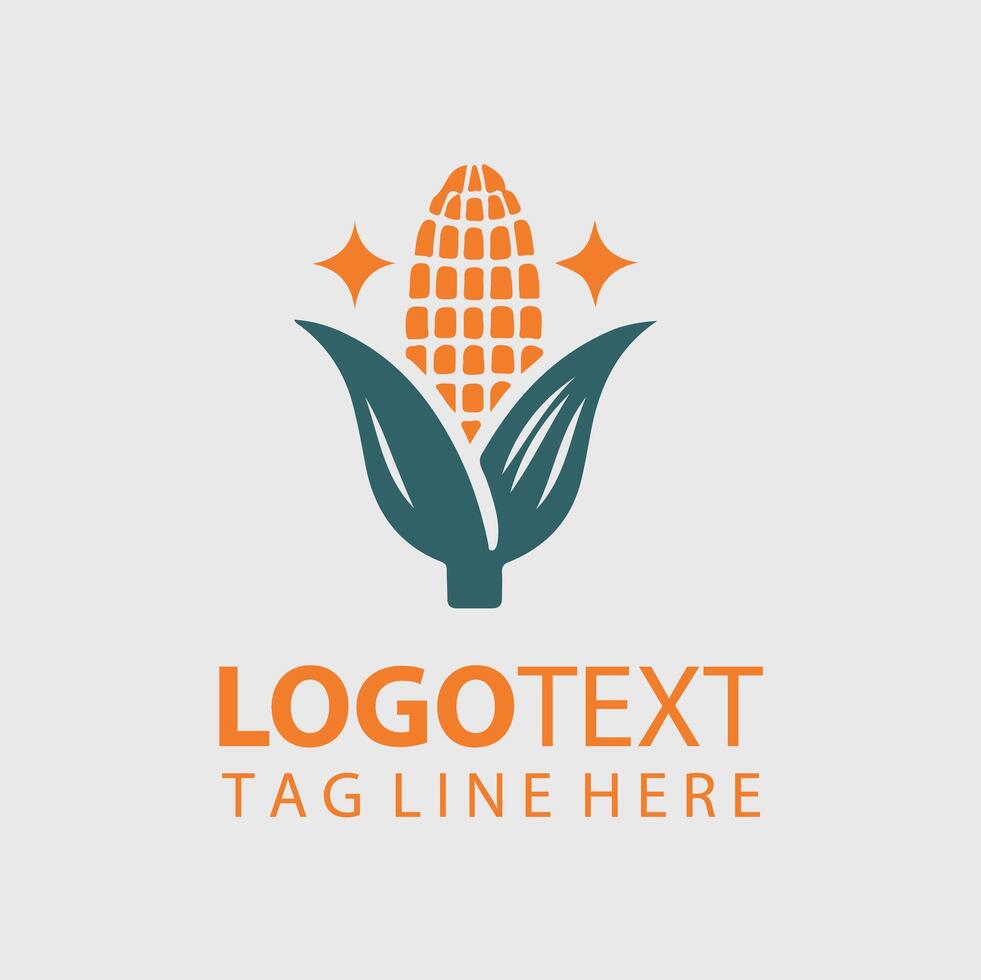 Corn Maize Logo Illustrations vector