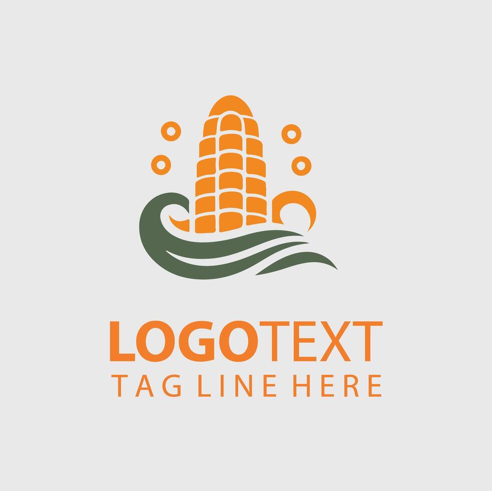 Corn Maize Logo Illustrations vector