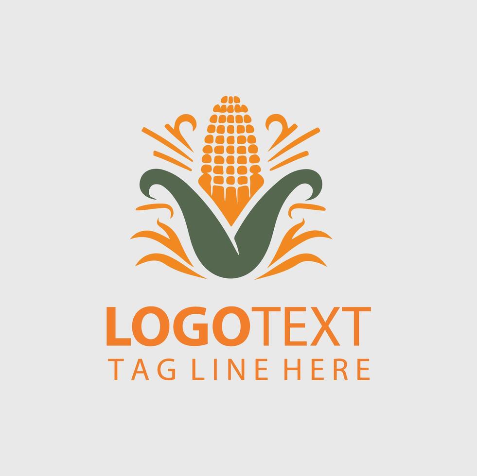 Corn Maize Logo Illustrations vector