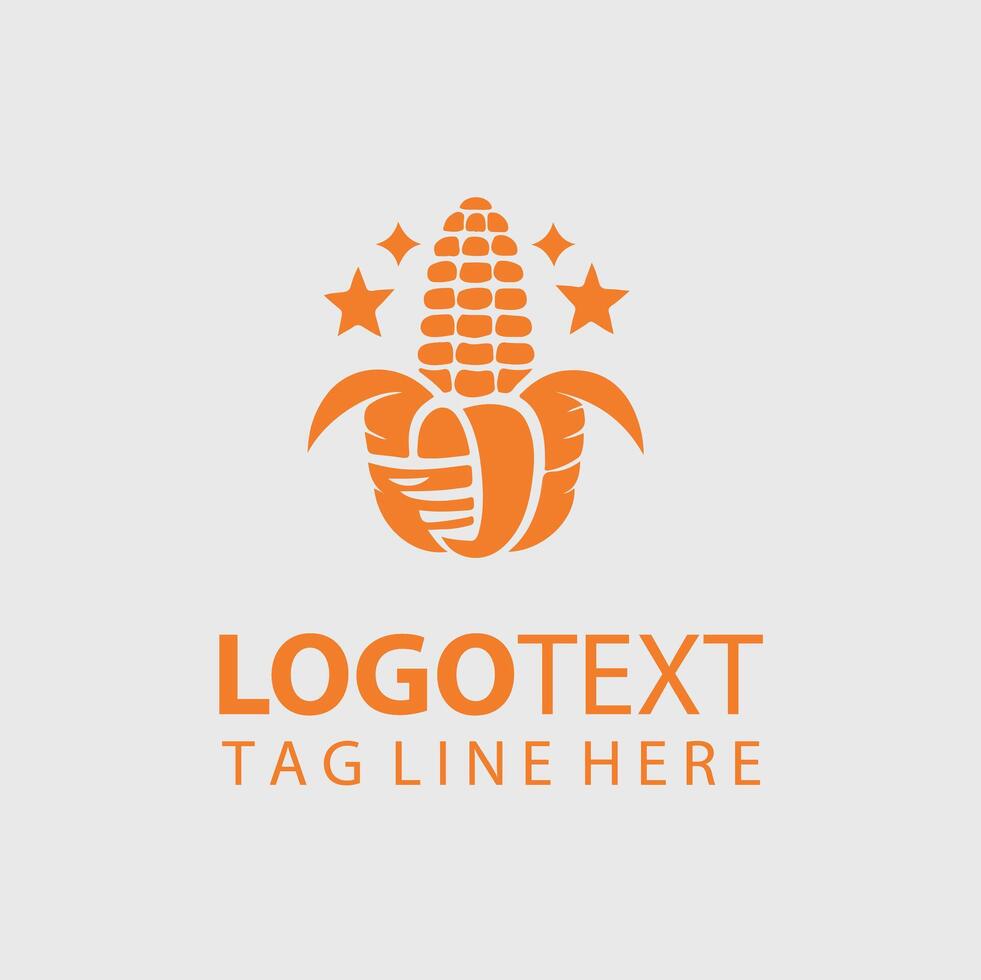 Corn Maize Logo Illustrations vector