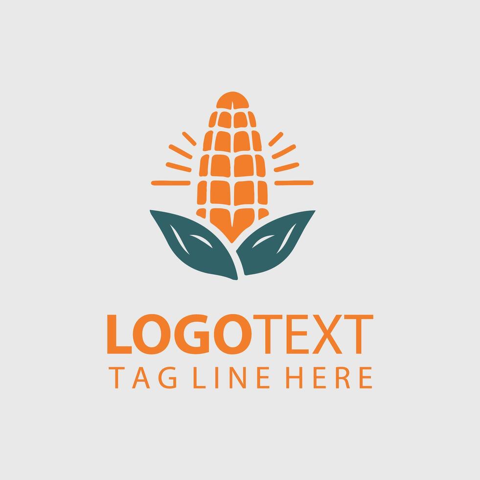 Corn Maize Logo Illustrations vector