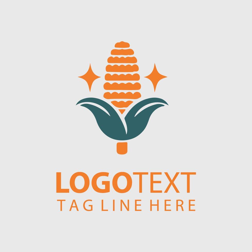 Corn Maize Logo Illustrations vector