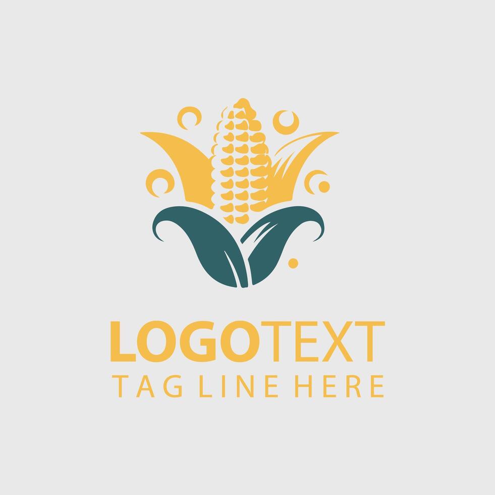 Corn Maize Logo Illustrations vector