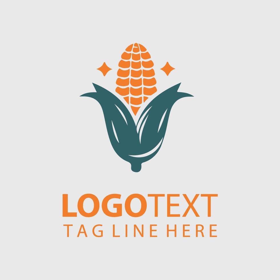 Corn Maize Logo Illustrations vector