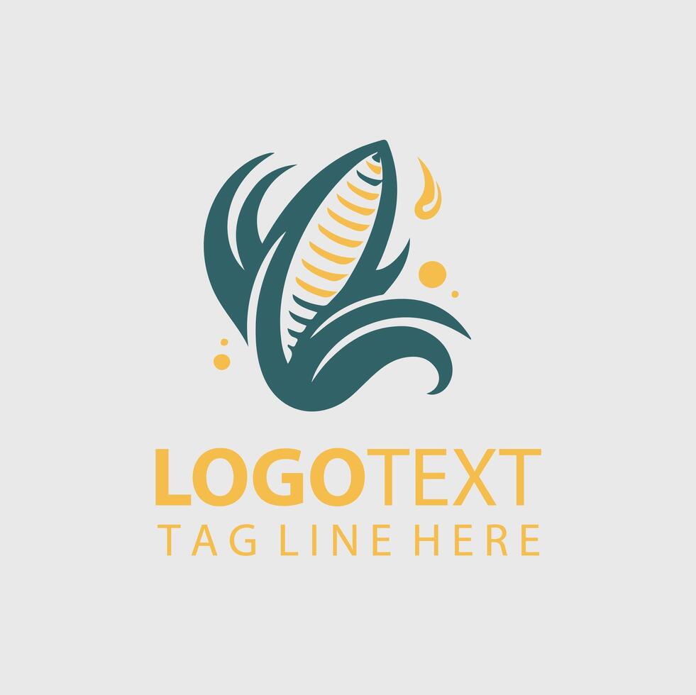 Corn Maize Logo Illustrations vector