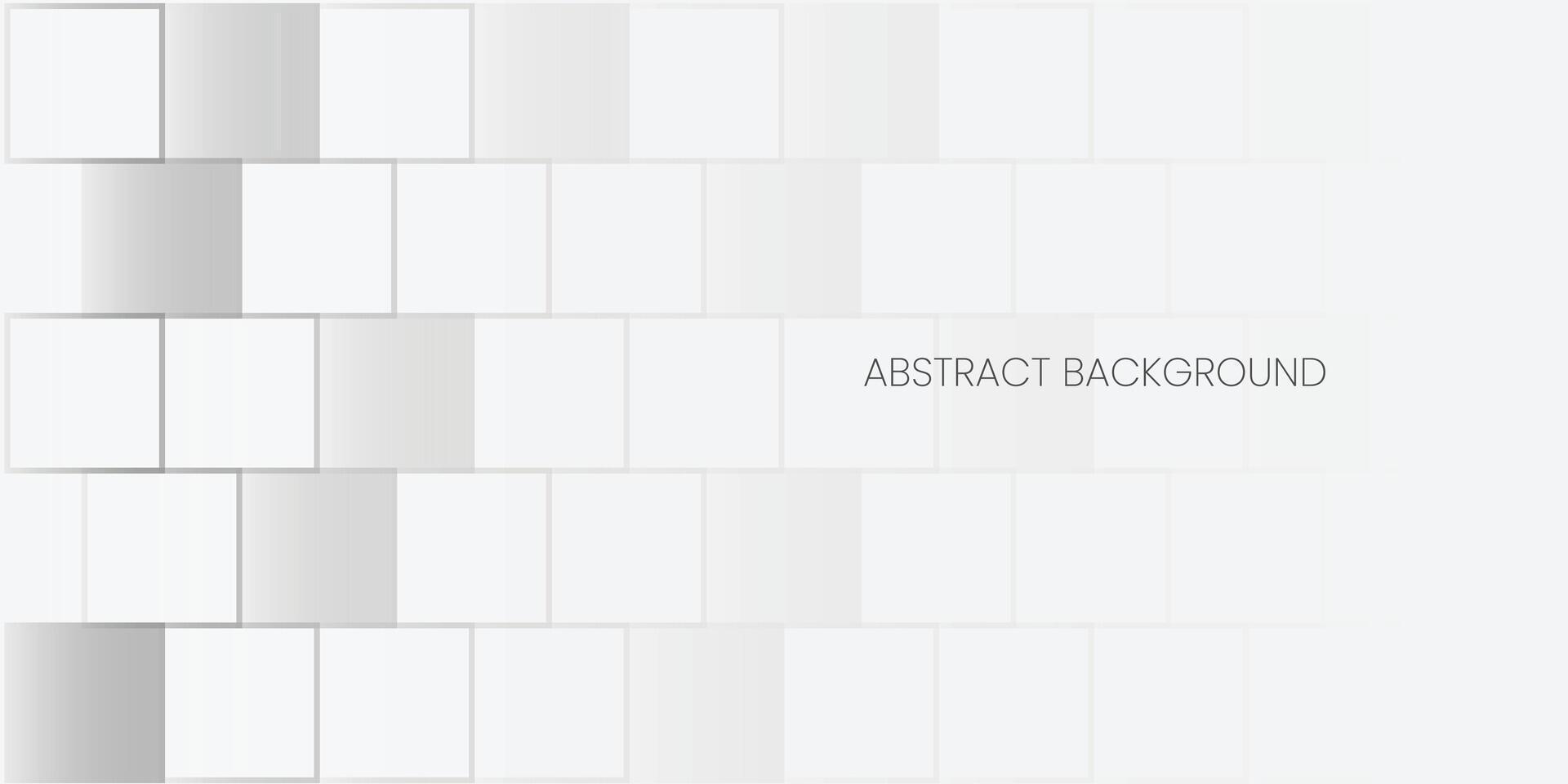 Abstract Gradient White Gray, Black Tile Pattern Minimal Background. Simple Futuristic Geometric Texture Background vector