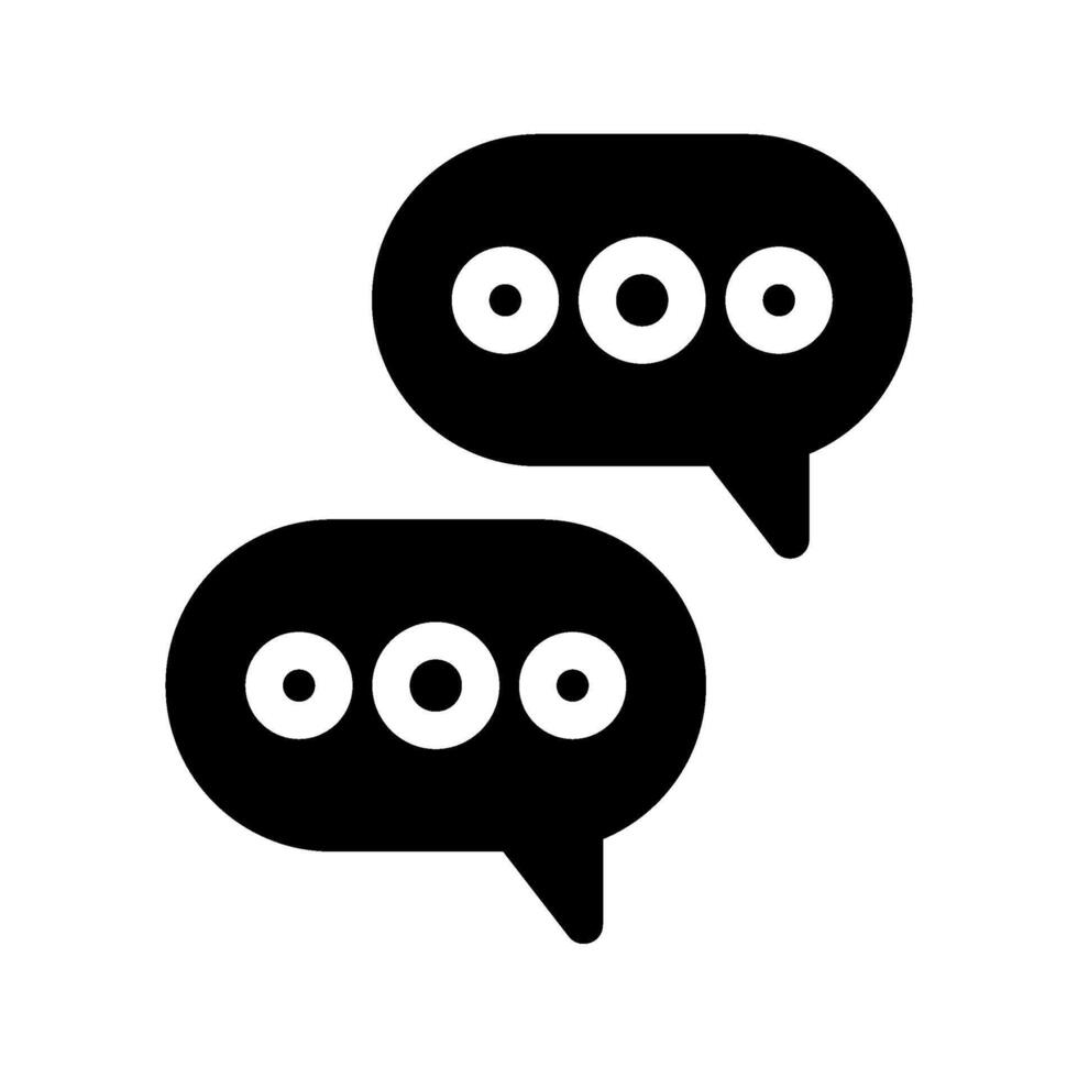 Chat Icon Symbol Design Illustration vector