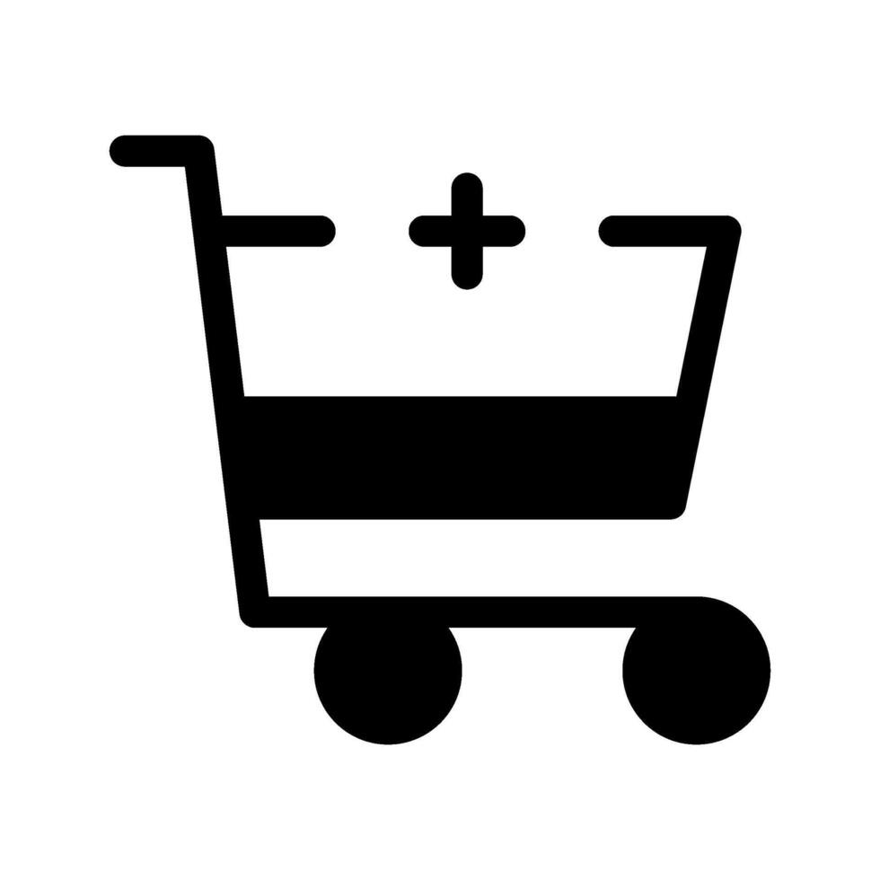 Add To Cart Icon Symbol Design Illustration vector