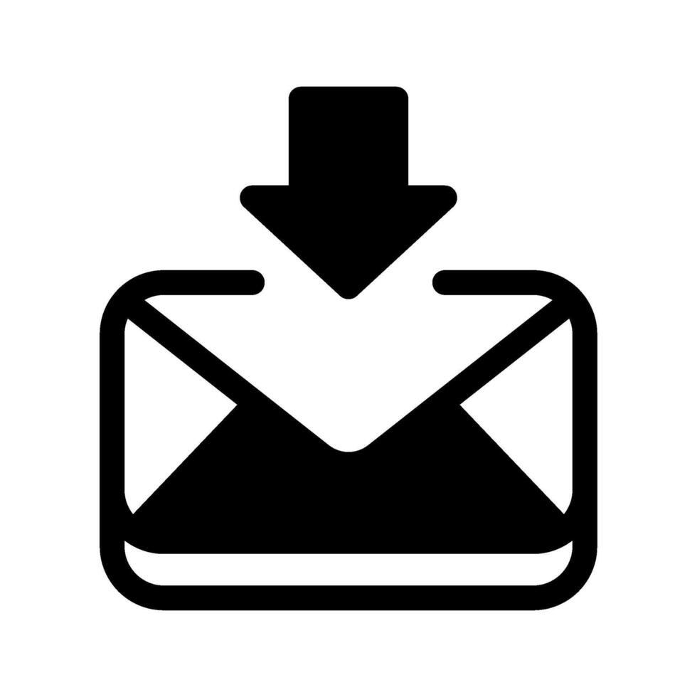 Inbox Icon Symbol Design Illustration vector