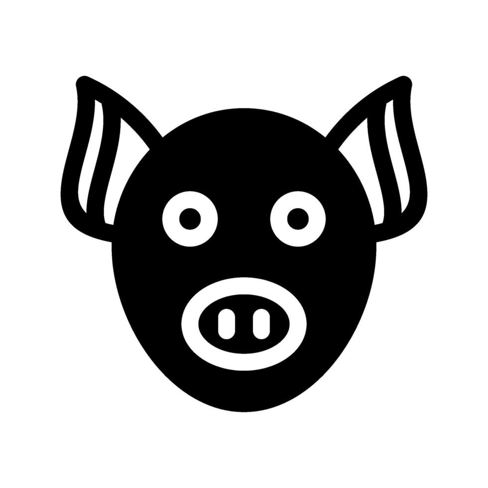 Pig Icon Symbol Design Illustration vector