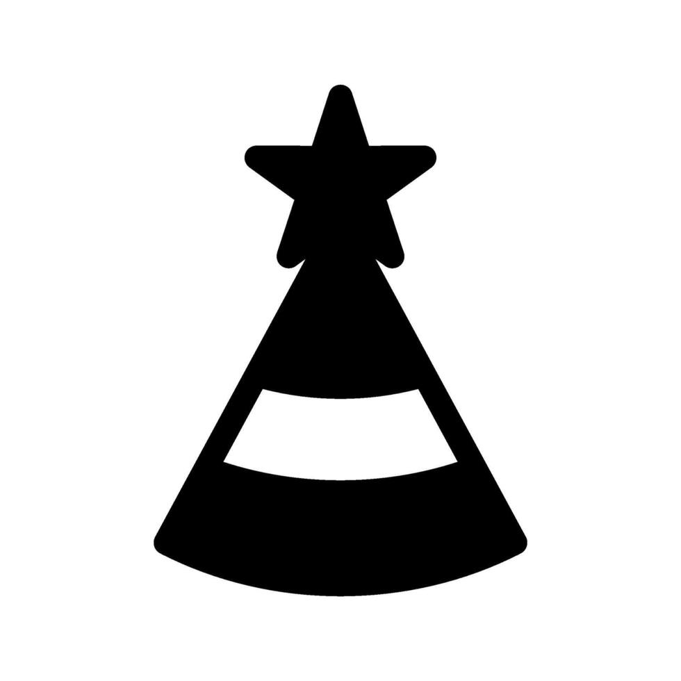 Party Hat Icon Symbol Design Illustration vector