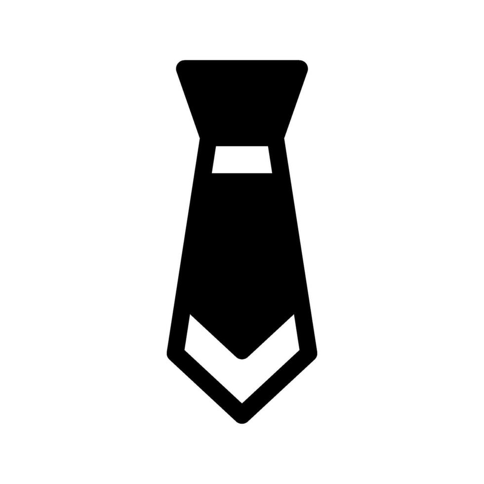 Tie Icon Symbol Design Illustration vector