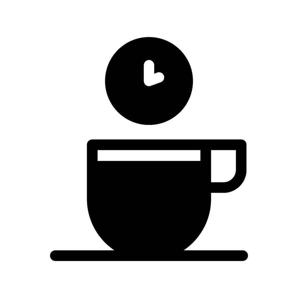Coffee Break Icon Symbol Design Illustration vector