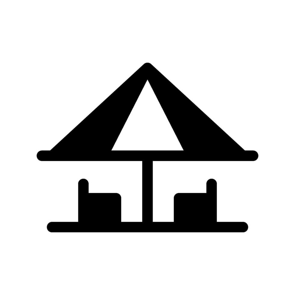 Terrace Icon Symbol Design Illustration vector