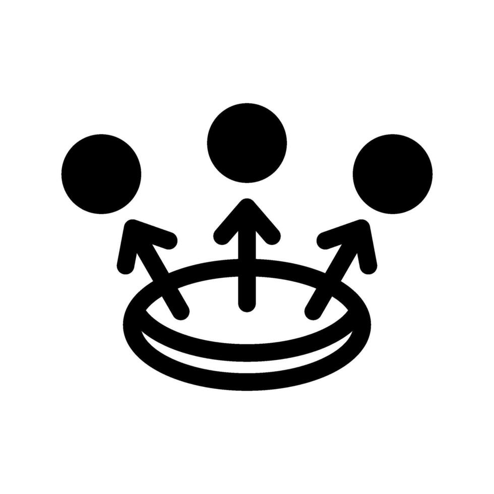 Strategy Icon Symbol Design Illustration vector