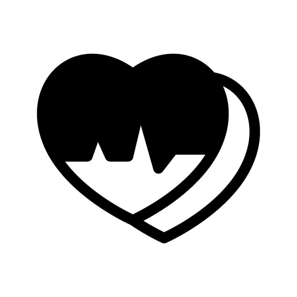 Pulse Icon Symbol Design Illustration vector
