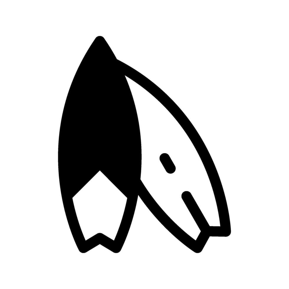 Surfboard Icon Symbol Design Illustration vector