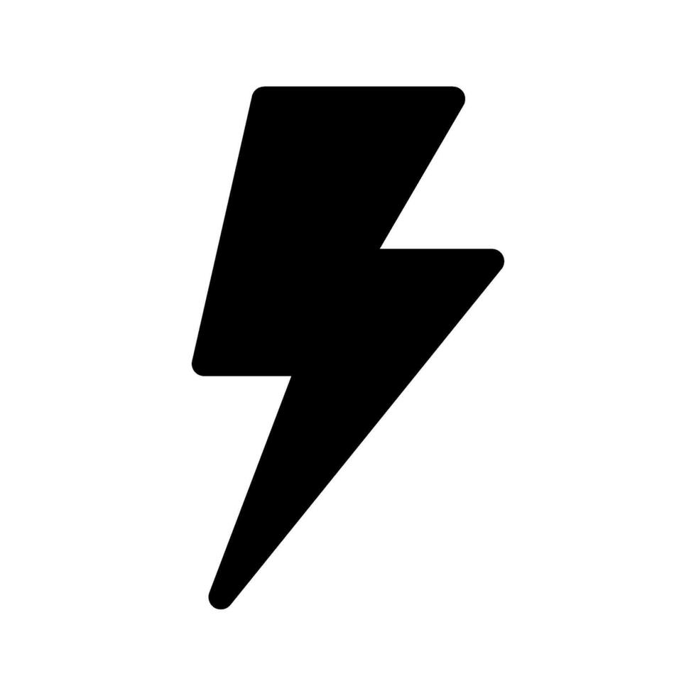 Lightning Icon Symbol Design Illustration vector