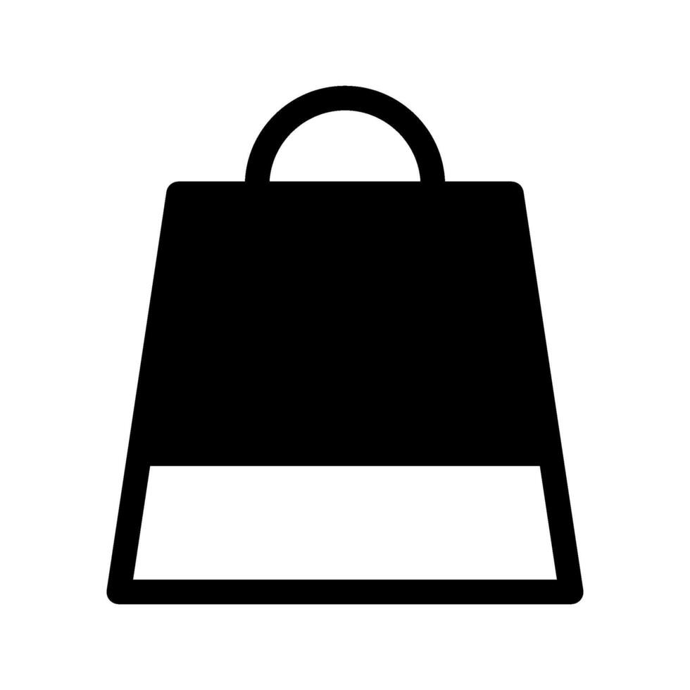Bag Icon Symbol Design Illustration vector