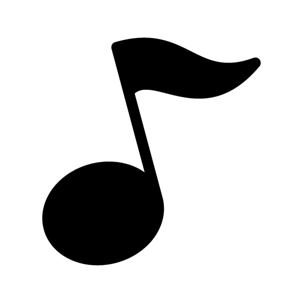 Music Note Icon Symbol Design Illustration vector