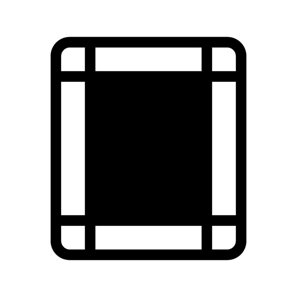 Margins Icon Symbol Design Illustration vector