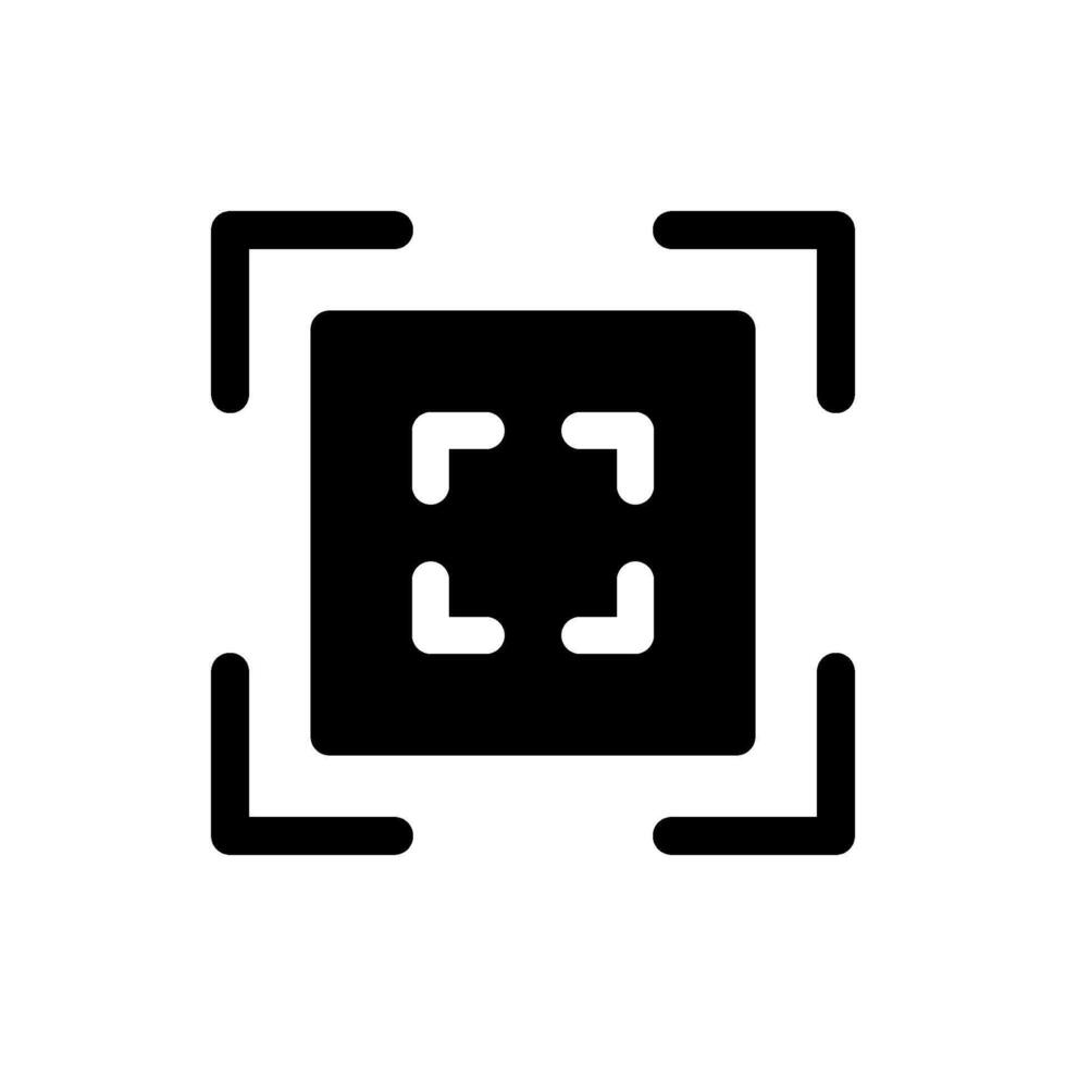 Resize Icon Symbol Design Illustration vector