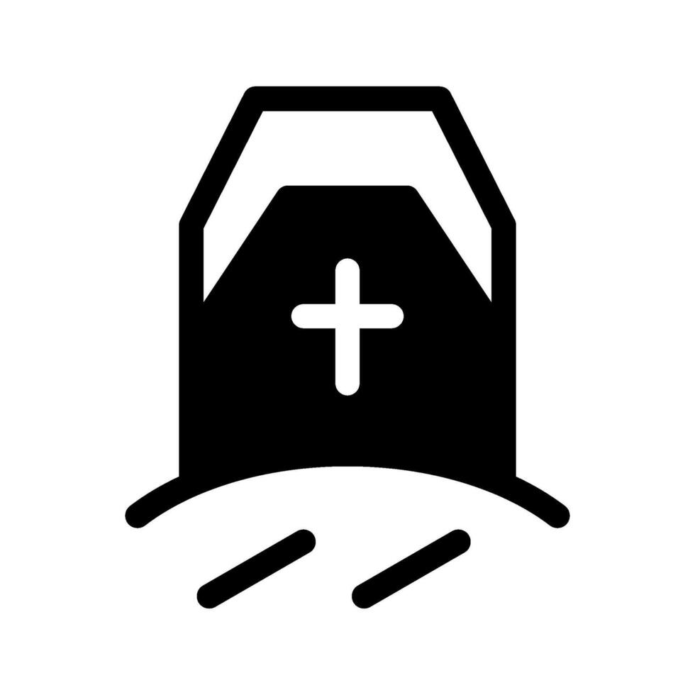Grave Icon Symbol Design Illustration vector