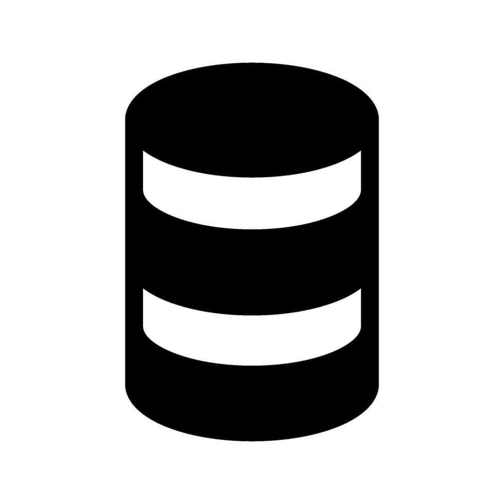 Database Icon Symbol Design Illustration vector