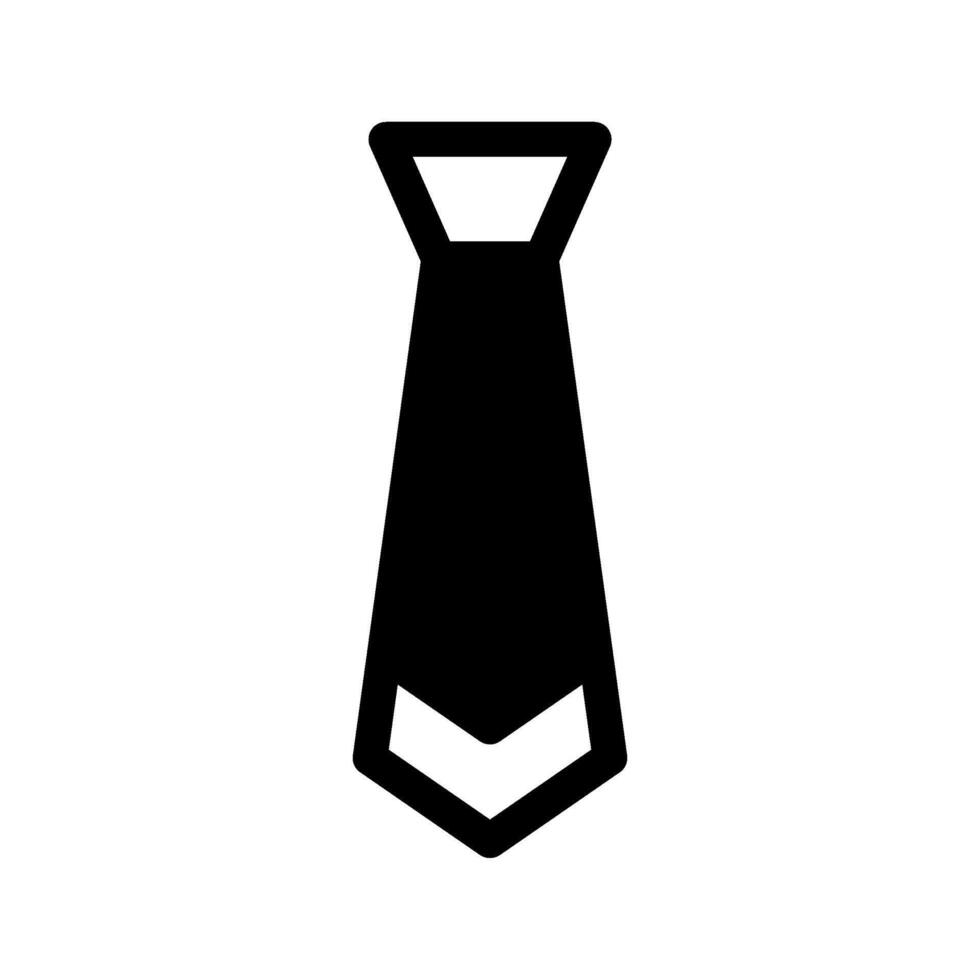 Necktie Icon Symbol Design Illustration vector