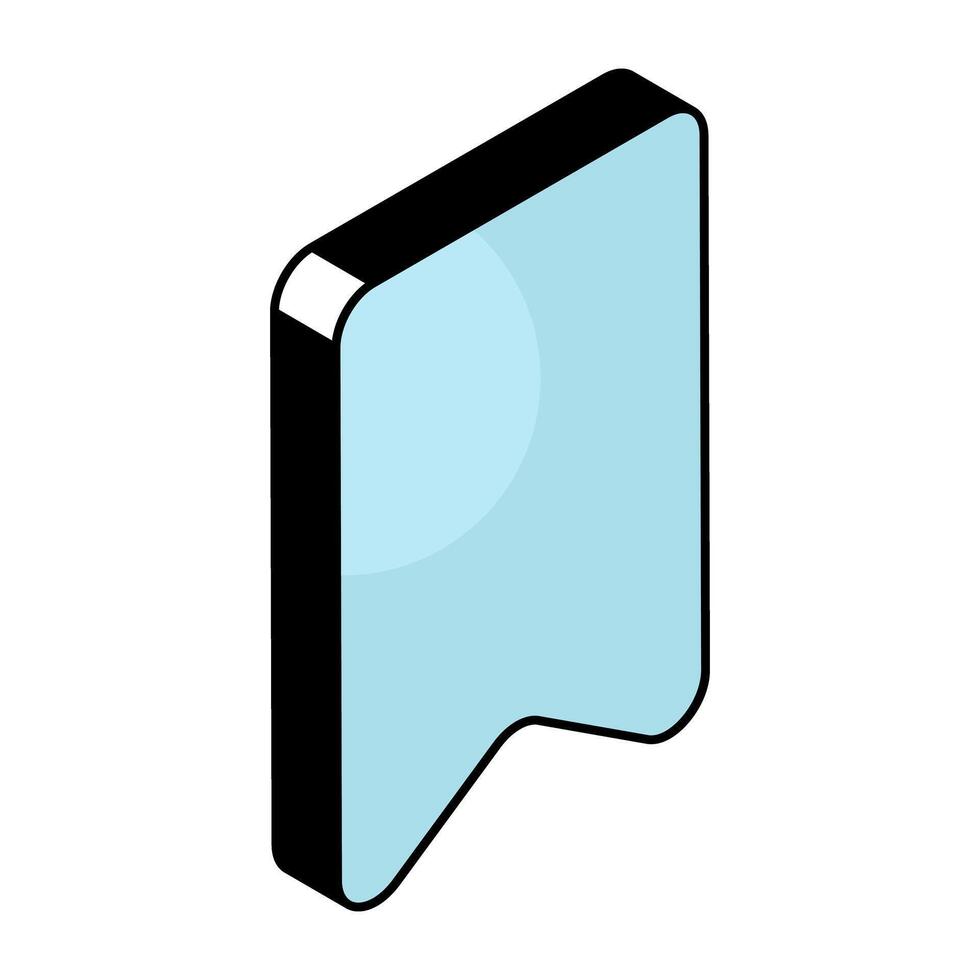 Premium download icon of bookmark vector