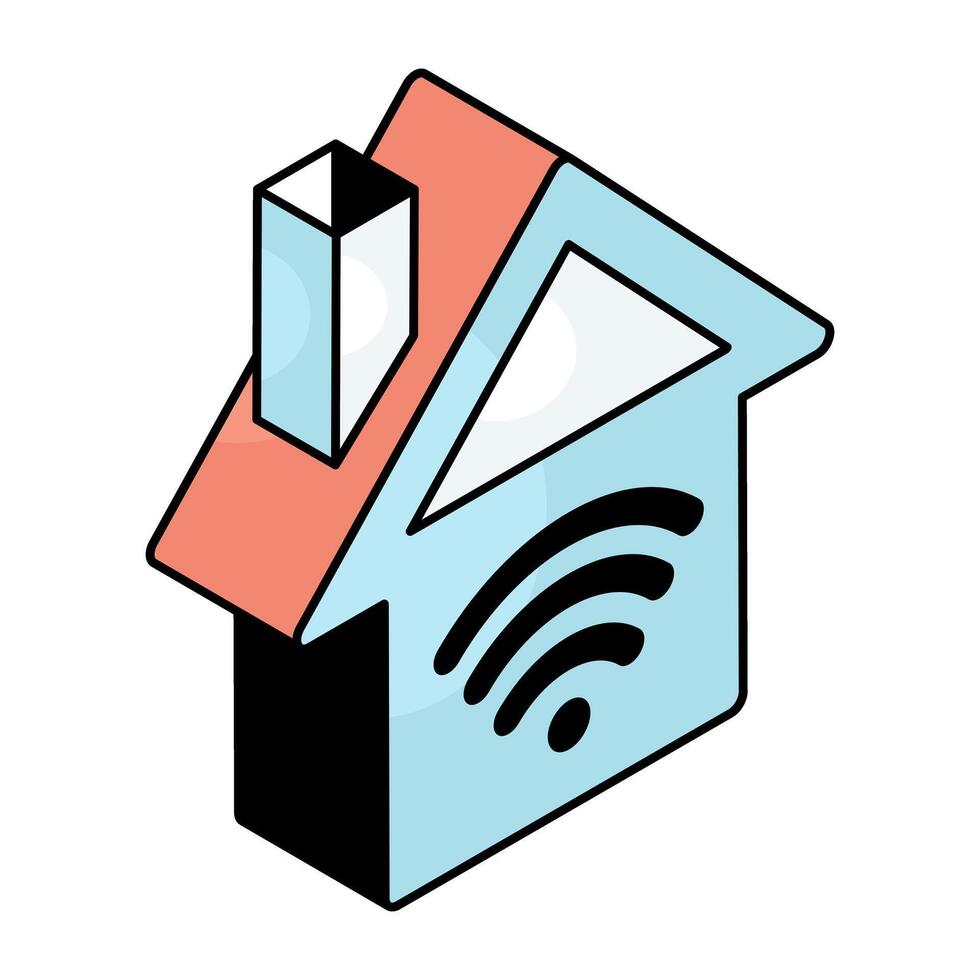 Trendy vectors design of smart home