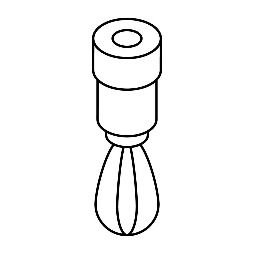 Premium design icon of whisk vector
