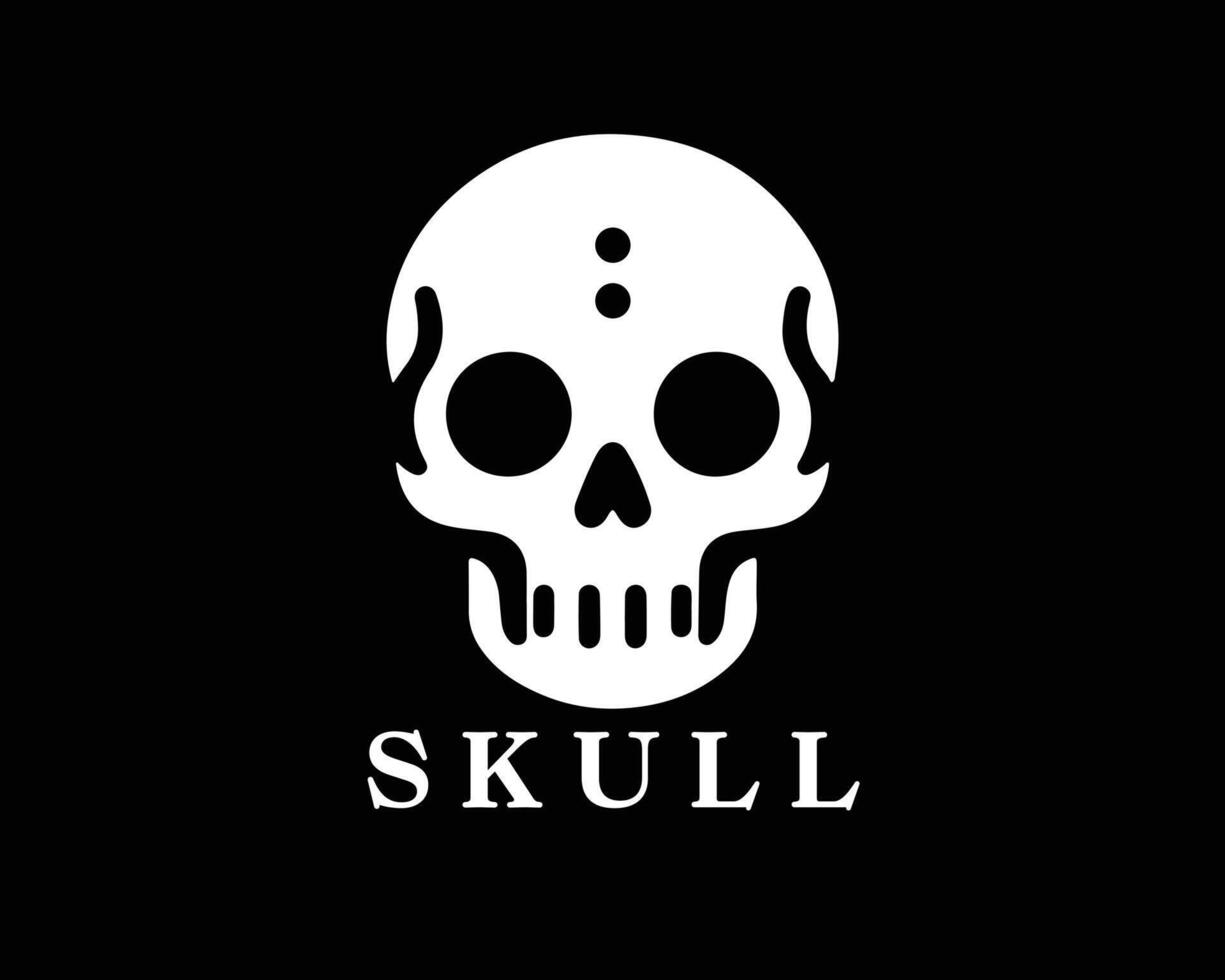 Skull Logo Design Template vector