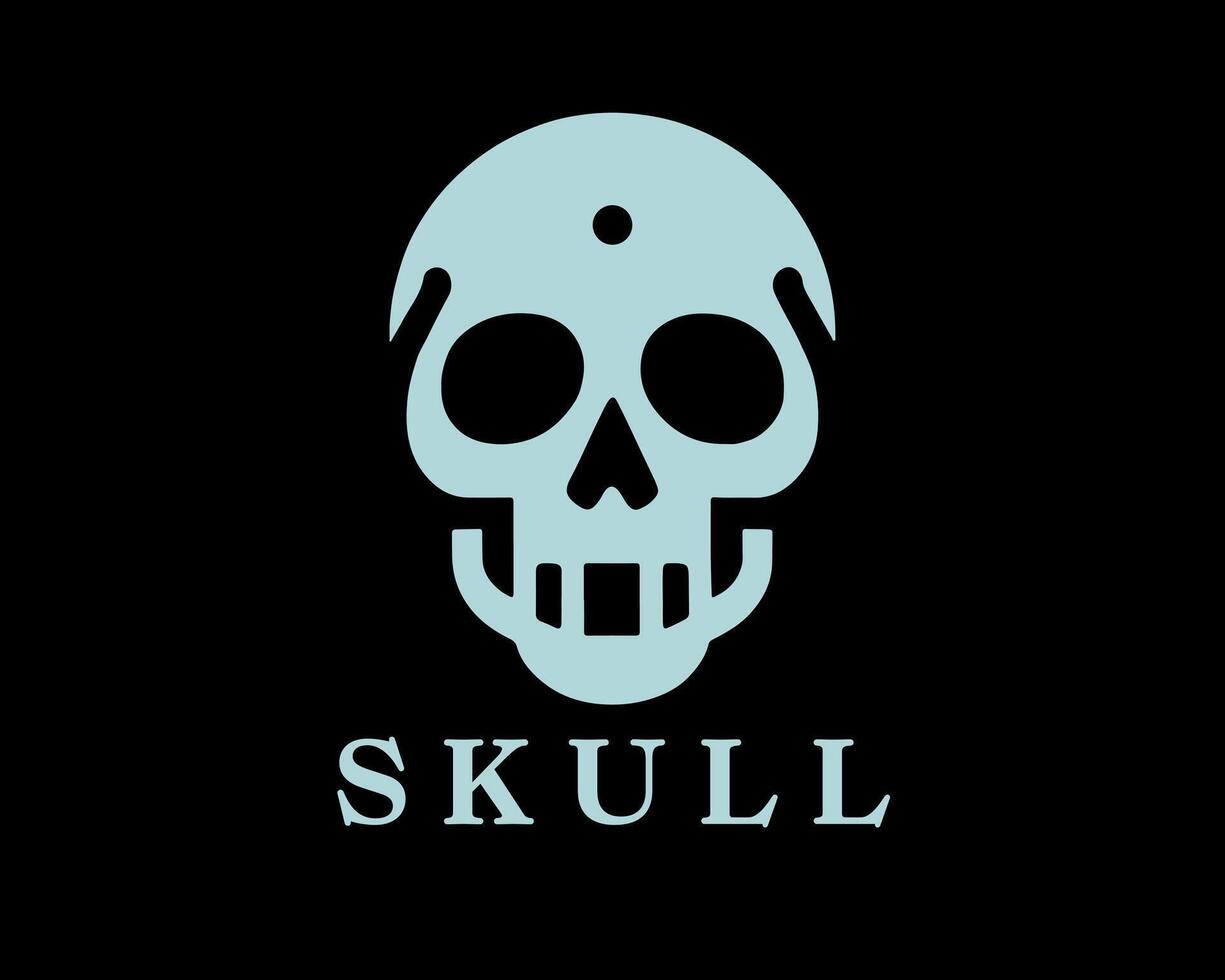 Skull Logo Design Template vector