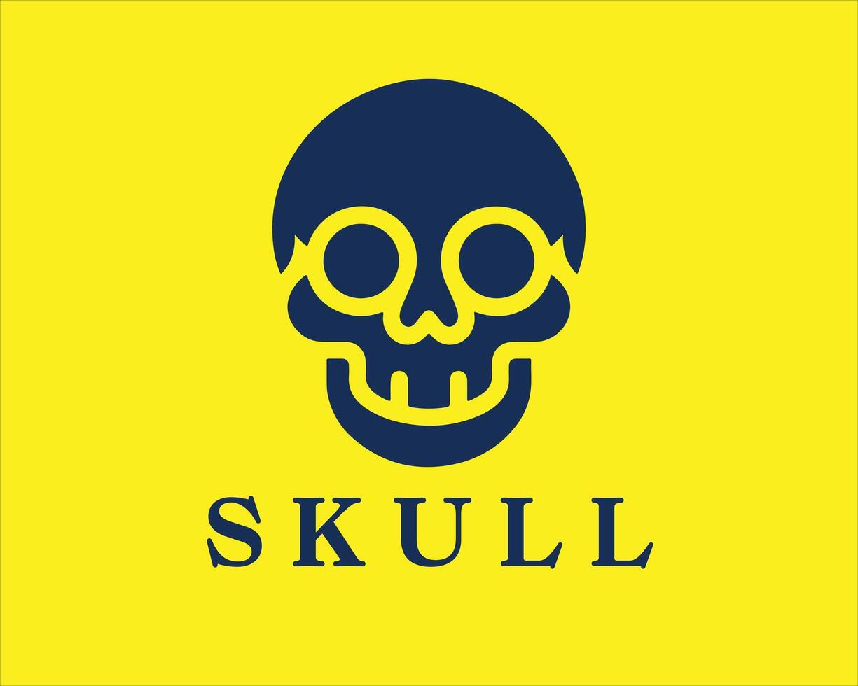 Skull Logo Design Template vector